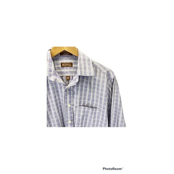 MICHAEL Michael Kors Button Down Dress Shirt ASz 15.5 / M - Picture 4 of 8